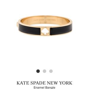 Kate Spade enamel bangle bracelet